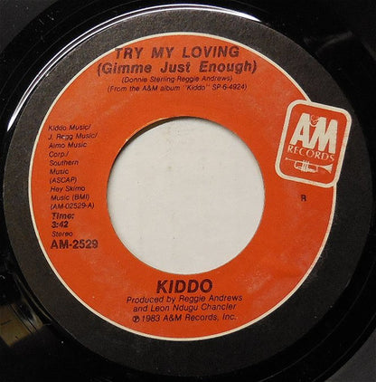 Kiddo (2) : Try My Loving (7", Single, Styrene, Ind)