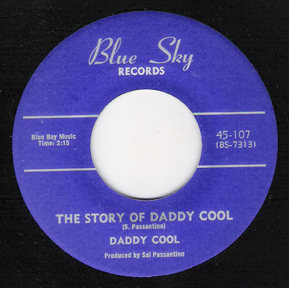 Blue Sky Boys (2) / Daddy Cool (10) : Wedding Bells Are Ringing In My Ears / The Story Of Daddy Cool (7")