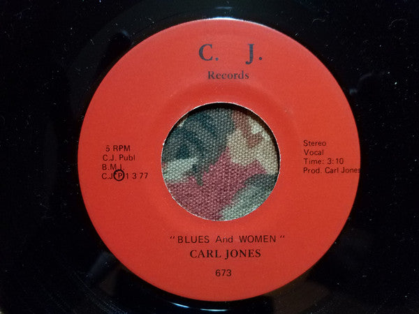 Carl Jones (4), Horacio Reni : Blues And Women / Blues Go To Mexico (7", Single)