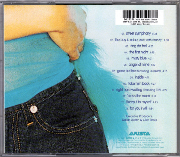Monica : The Boy Is Mine (CD, Album, Club)