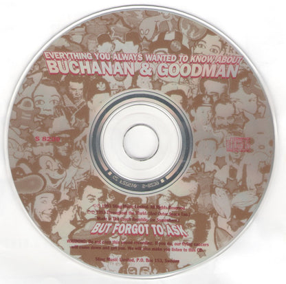 Buchanan & Goodman : Everything You Always Wanted To Know About Buchanan & Goodman But Forgot To Ask (CD, Comp)