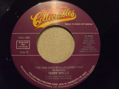 Mary Wells : Bye Bye Baby / The One Who Really Loves You (7", Single, RE)