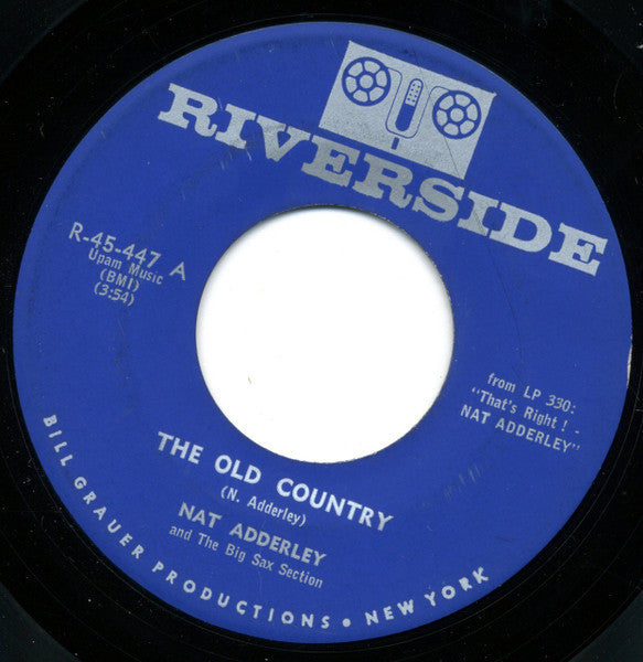 Nat Adderley And The Big Sax Section : The Old Country / That's Right! (7", Single)