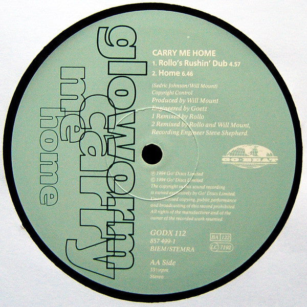 Gloworm : Carry Me Home (12", Single)