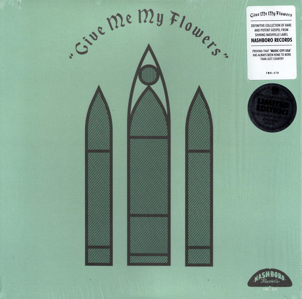 Various : Give Me My Flowers (LP, Comp, Ltd, Whi)