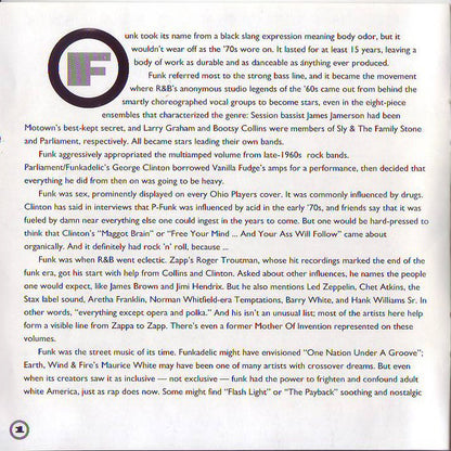 Various : In Yo' Face! The History Of Funk, Vol. 1 (CD, Comp, RP, SRC)