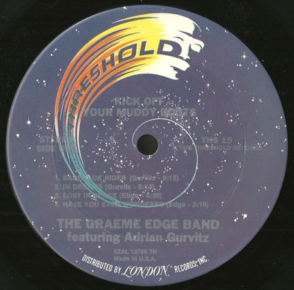 The Graeme Edge Band Featuring Adrian Gurvitz : Kick Off Your Muddy Boots (LP, Album)