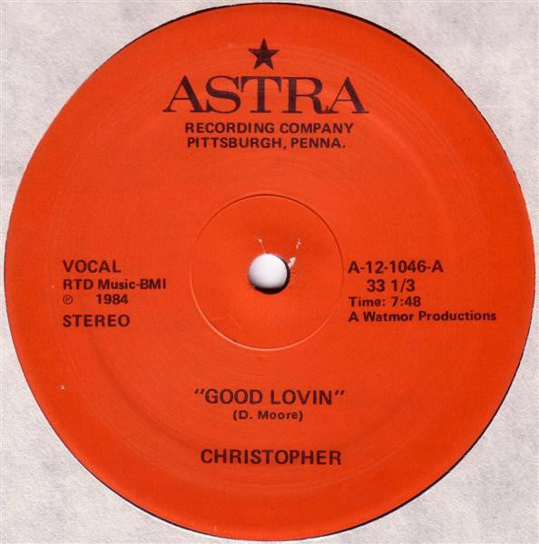 Christopher (11) : Good Lovin (12")