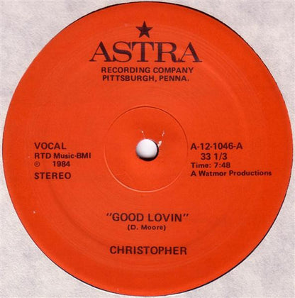 Christopher (11) : Good Lovin (12")