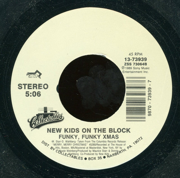 New Kids On The Block : This One's For The Children (7", RE)