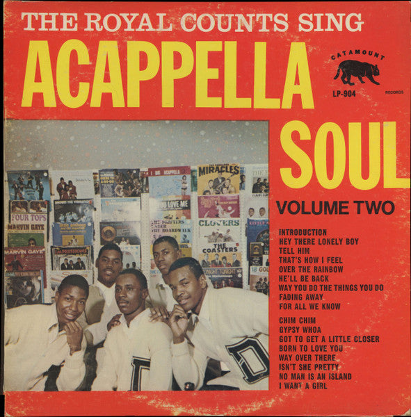 The Royal Counts : The Royal Counts Sing Acappella Soul Vol.2 (LP, Album)