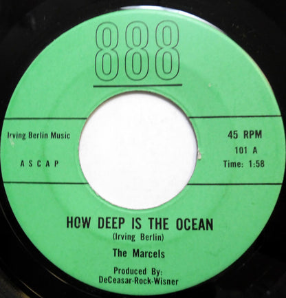 The Marcels : How Deep Is The Ocean / Lonely Boy (7")