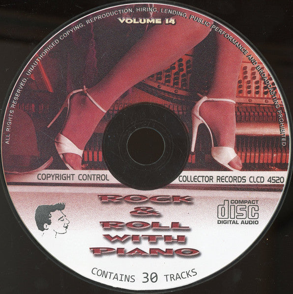Various : Rock & Roll With Piano Vol.14 (CD, Comp)