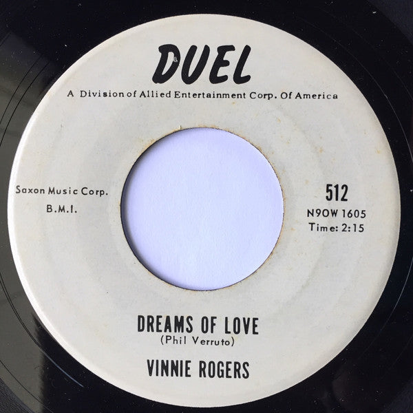 Vinnie Rogers : Dreams Of Love (7", Single)