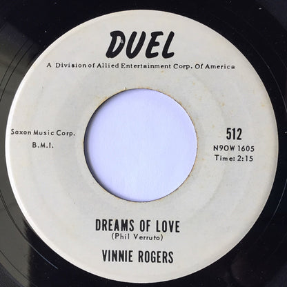 Vinnie Rogers : Dreams Of Love (7", Single)