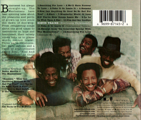 Manhattans : The Manhattans (CD, Album, RE)