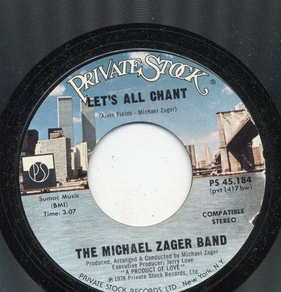 The Michael Zager Band : Let's All Chant / Love Express (7", Styrene)
