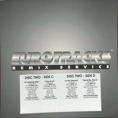 Various : Eurotracks Mixes Issue Thirteen (13) (2x12", Comp, Promo)