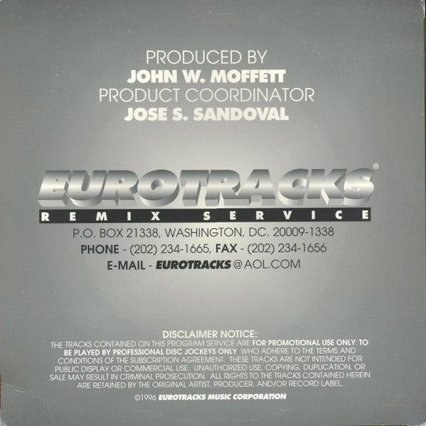 Various : Eurotracks Mixes Issue Thirteen (13) (2x12", Comp, Promo)