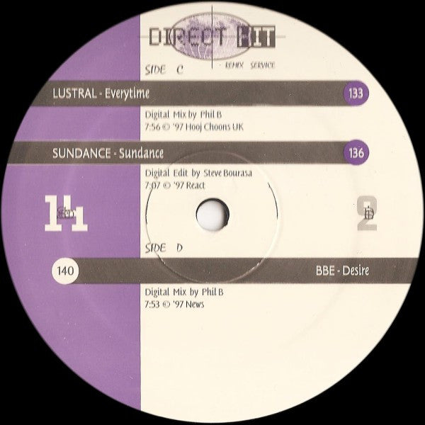 Various : Direct Hit Sector 14 (3x12", Comp, Promo)