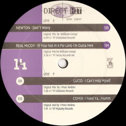 Various : Direct Hit Sector 14 (3x12", Comp, Promo)