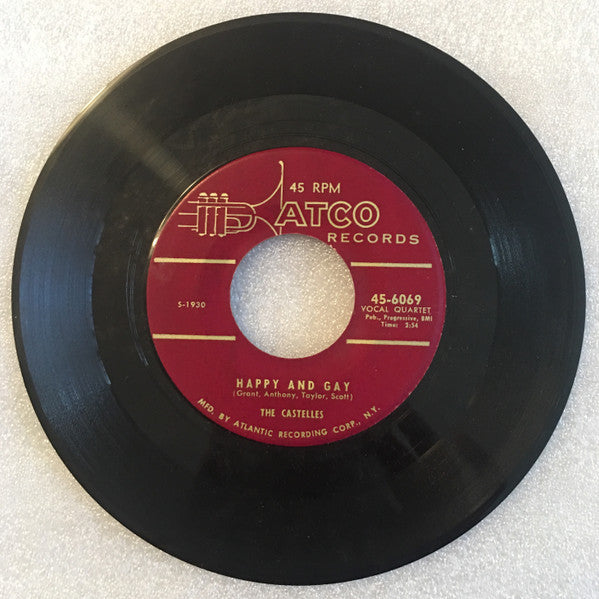 The Castelles : Happy And Gay / Hey Baby Baby (7")