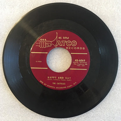 The Castelles : Happy And Gay / Hey Baby Baby (7")