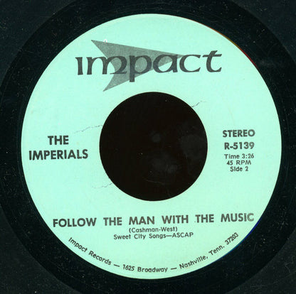 Imperials : He's On His Way (7")