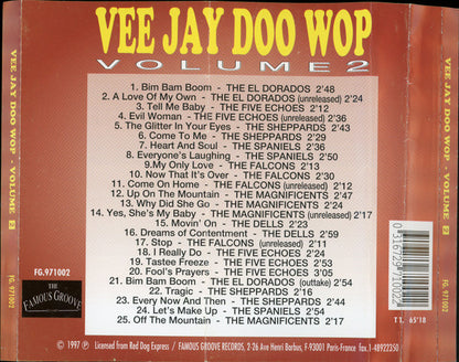 Various : Vee Jay Doo Wop Volume 2 (CD, Comp)