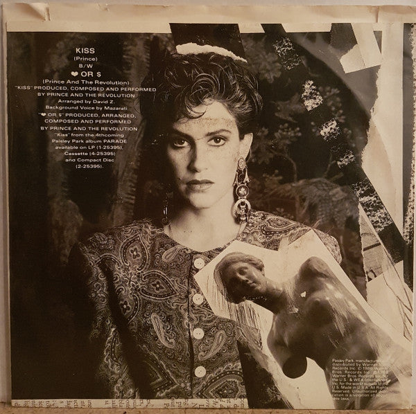 Prince And The Revolution : Kiss (7", Single, Styrene, All)