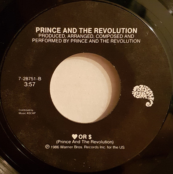 Prince And The Revolution : Kiss (7", Single, Styrene, All)