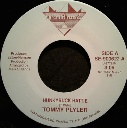 Tommy Plyler : Carolina Moon / Hunkybuck Hattie (7")