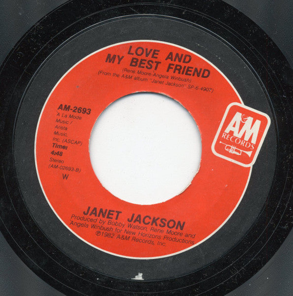 Janet Jackson : Fast Girls (7", Single, Styrene)