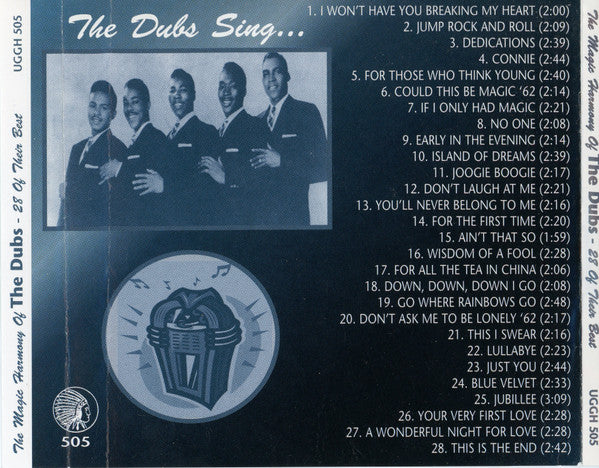 The Dubs : The Magic Harmony Of The Dubs 28 Of Their Best (CD, Comp)