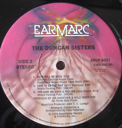 Duncan Sisters : The Duncan Sisters (LP, Album, Promo, 53 )