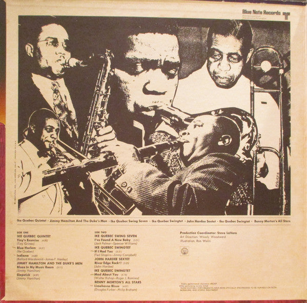 Ike Quebec / Jimmy Hamilton / John Hardee / Benny Morton : Swing Hi - Swing Lo (LP, Comp)