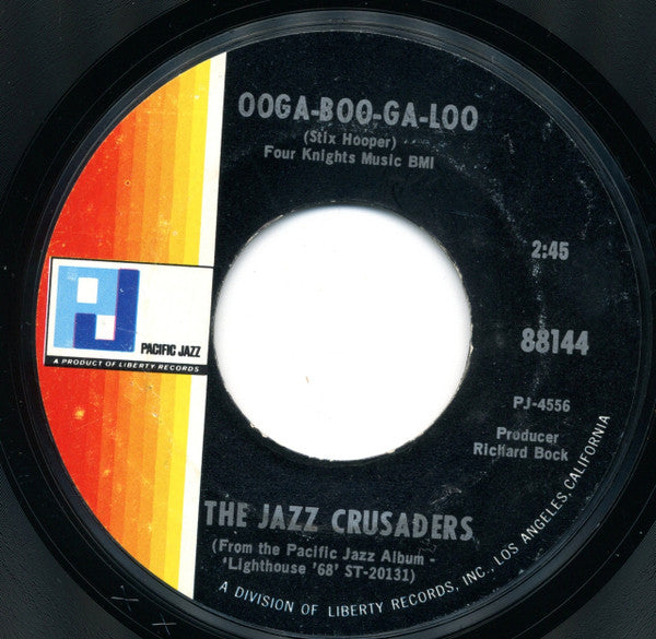 The Crusaders : Ooga-Boo-Ga-Loo / Eleanor Rigby (7", Single, Styrene)