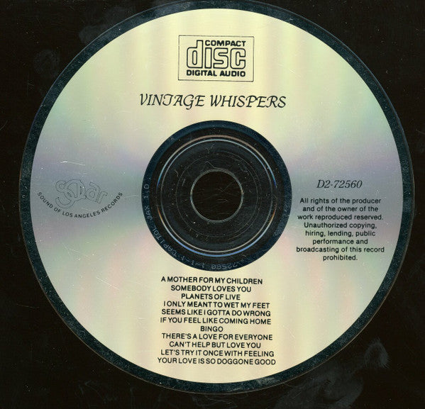 The Whispers : Vintage Whispers (CD, Comp)