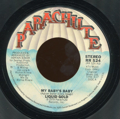 Liquid Gold : My Baby's Baby (7", Styrene, 73)