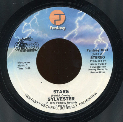 Sylvester : Stars / I Need Somebody To Love Tonight (7", Single, Styrene)
