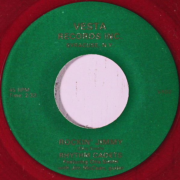 Rhythm Cadets : Dearest Doryce / Rockin' Jimmy (7", Single, RE, Unofficial, Red)