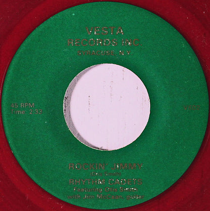 Rhythm Cadets : Dearest Doryce / Rockin' Jimmy (7", Single, RE, Unofficial, Red)