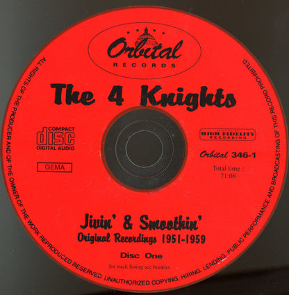 The Four Knights : Jivin' & Smoothin' Original Recordings 1951-1959 (2xCD, Comp, RM)