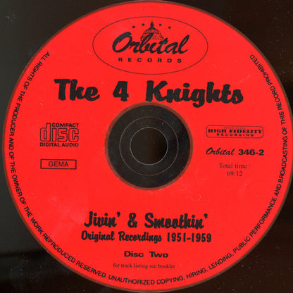 The Four Knights : Jivin' & Smoothin' Original Recordings 1951-1959 (2xCD, Comp, RM)