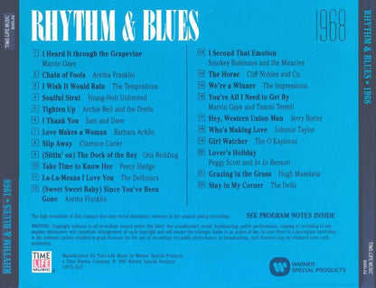 Various : Rhythm & Blues 1968 (CD, Comp)