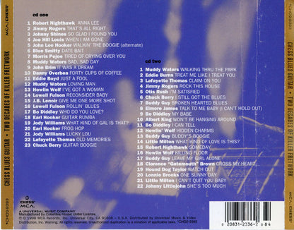 Various : Chess Blues Guitar  Two Decades Of Killer Fretwork (2xCD, Comp, Club, RE, RM, Col)