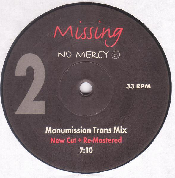 No Mercy : Missing (2x12", Promo, RM)