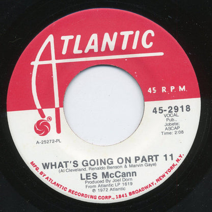 Les McCann : What's Going On (7", Promo, PL)