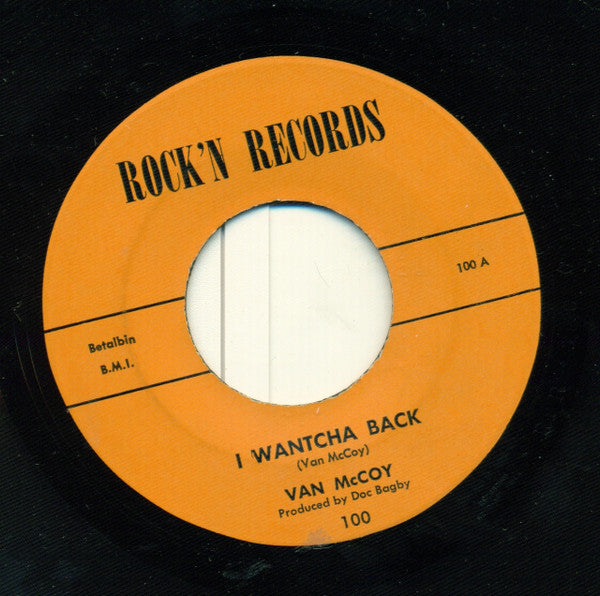 Van McCoy : I Wantcha Back / Thats How Much You Mean To Me (7", Single)
