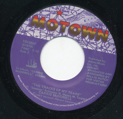 Carrie McDowell : When A Woman Loves A Man (7", Single)
